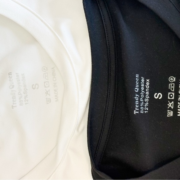 2 Trendy Queen Fitted Short Sleeve T-Shirts Small - Picture 5 of 5